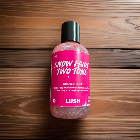 Lush Snow Fairy Two Tone Shower Gel 3.3 fl oz Open Seal - Picture 4 of 5